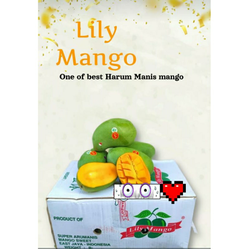 

mangga lily harum manis 5kg dus