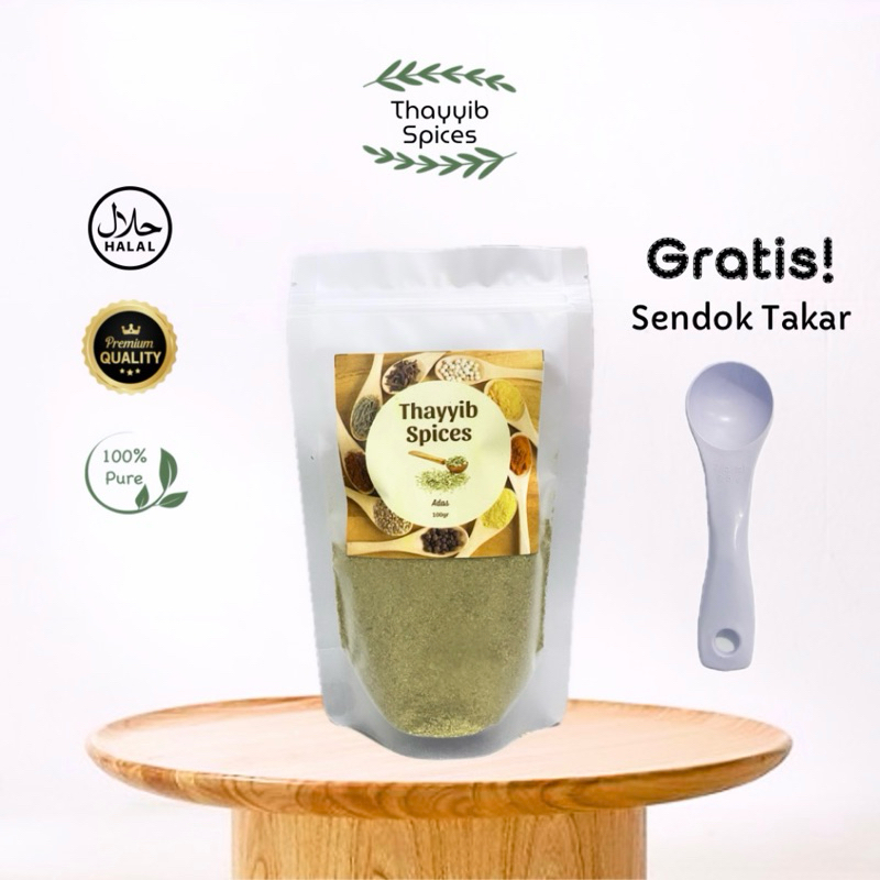 

Adas Bubuk 100gr 50gr 15gr Powder Thayyib Spices