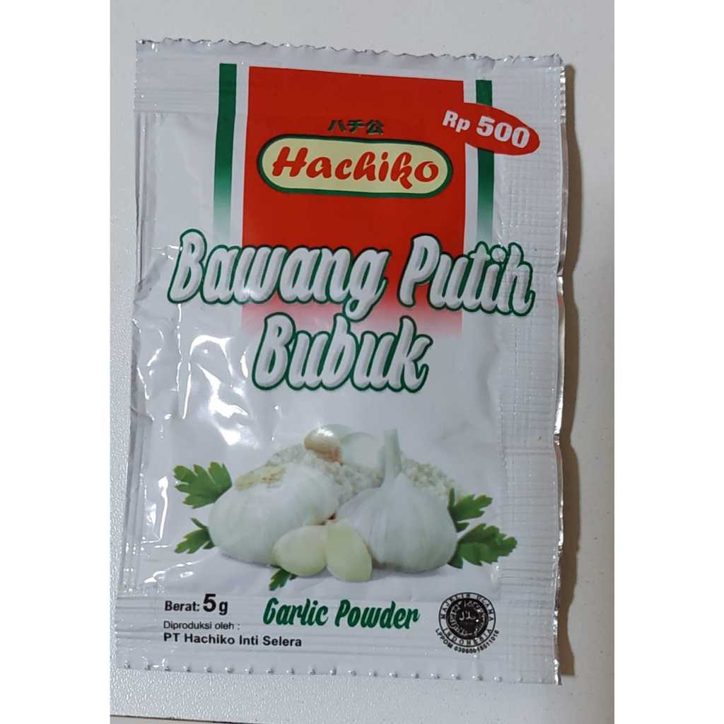 

BAWANG PUTIH BUBUK SACHETAN ISI 10 PCS