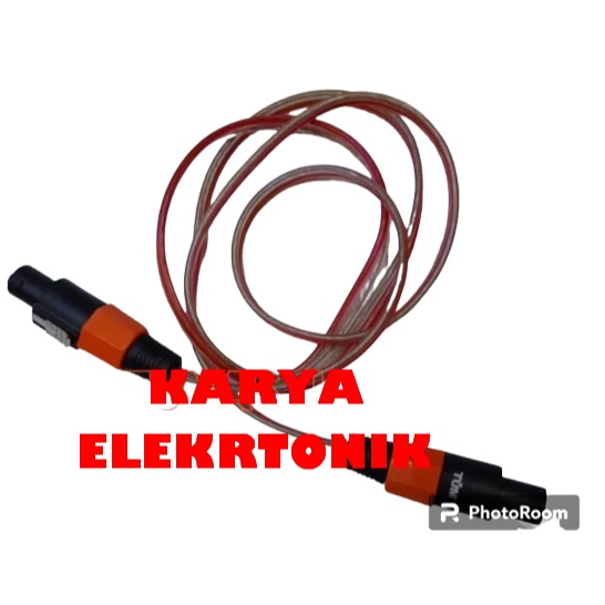 KABEL SPIKON  KABEL DARI SPEAKER PASIF KE POWER ATAU KE MIXER POWER KABEL SPIKON JADI