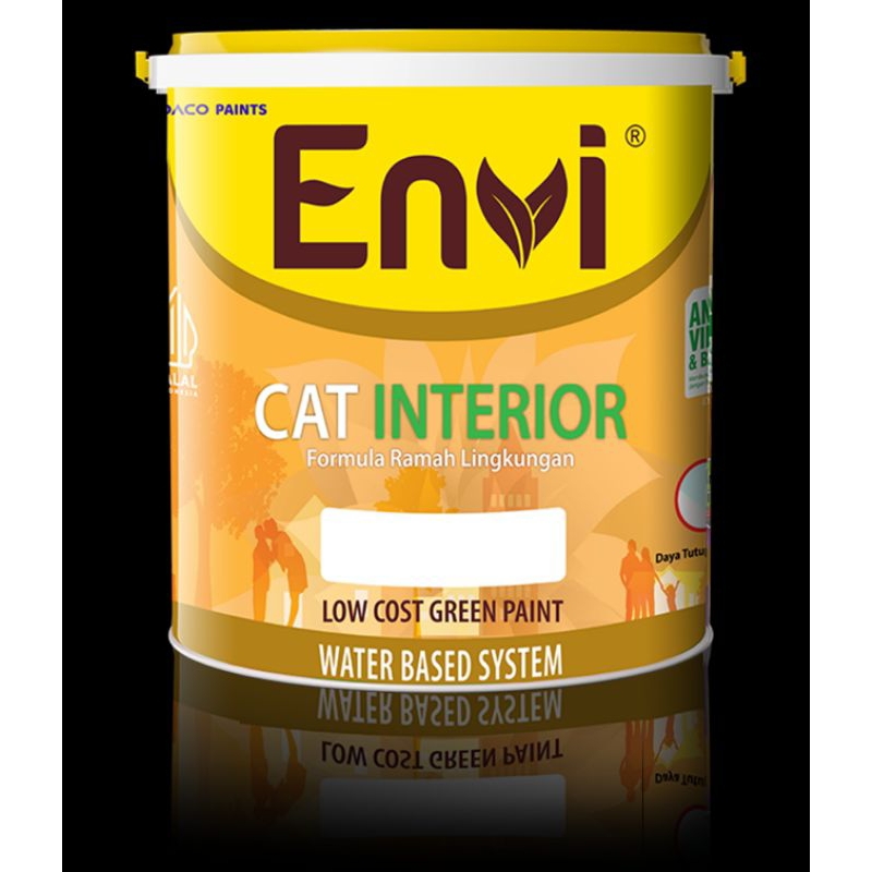 Envi Cat Interior/Cat Plafon Putih 5kg