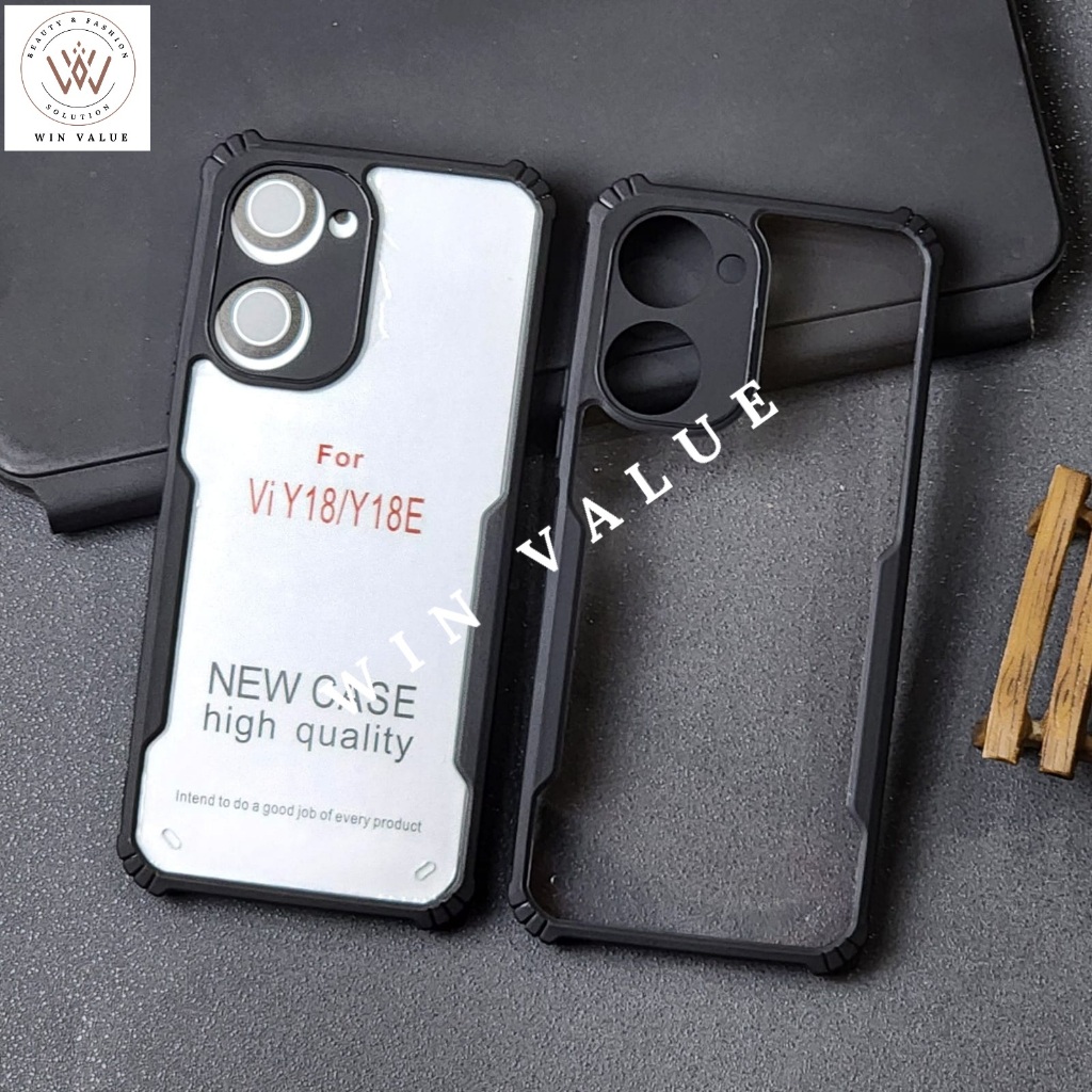 Vivo Y18 Case Armor Case Shockproof Fusion Case Vivo Y18