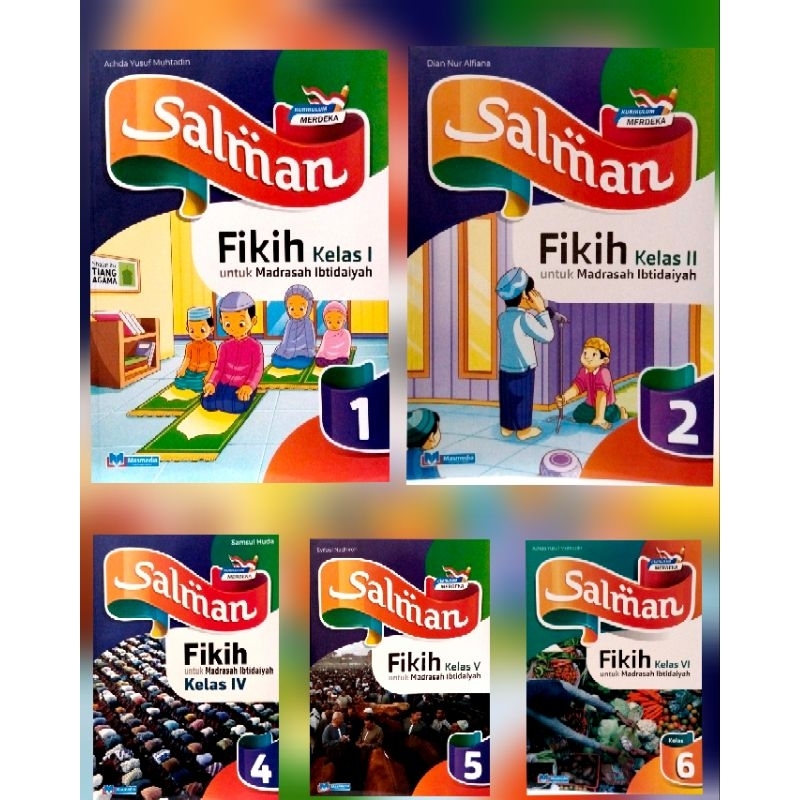 Salman Fikih Kelas 1,2,4,5,6 MI Kurikulum Merdeka 02p