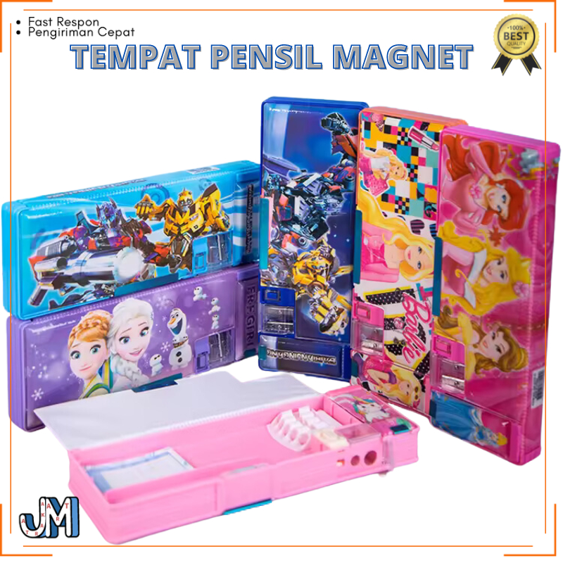 

Tempat Pensil Anak / Kotak Pensil 3D Karakter Timbul / Pensil Case Lucu JMT