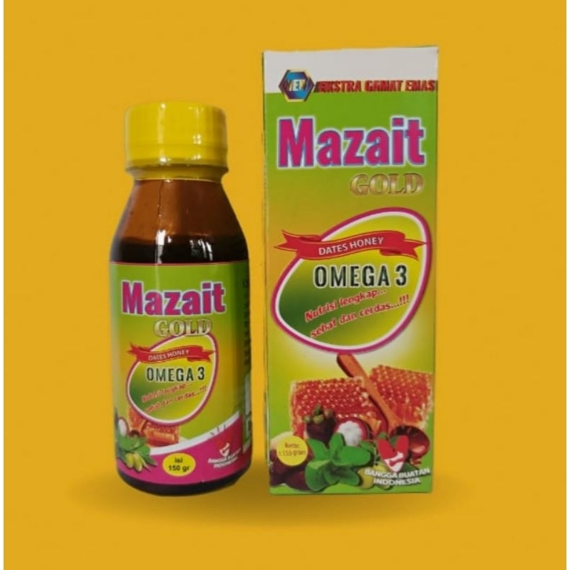 

MADU KURMA MAZAIT GOLD ORIGINAL ASLI | PLUS EKSTRAK GAMAT EMAS DAN OMEGA 3