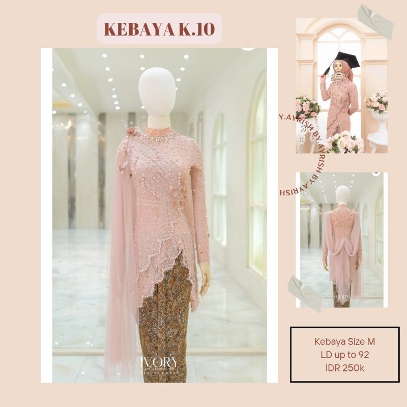 sewa kebaya rent ivory studio rtw