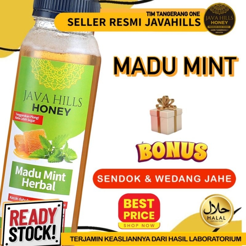

MADU MINT JAVAHILLS 320gr atasi fllu batuk, asma, hepatitis
