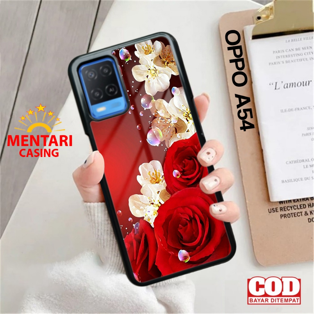 Case Hp Oppo A54 Casing Oppo A54 Terlaris Terbaru Motif Bunga Lucu Keren Casing Hardcase Softcase Pr