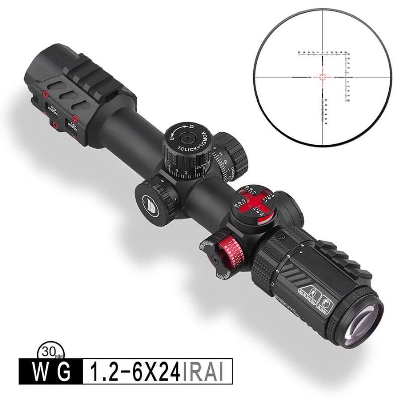 Teleskop Discovery WG 1.2-6x24 IRAI Scope Buntung DiscoveryOpt WG IR AI