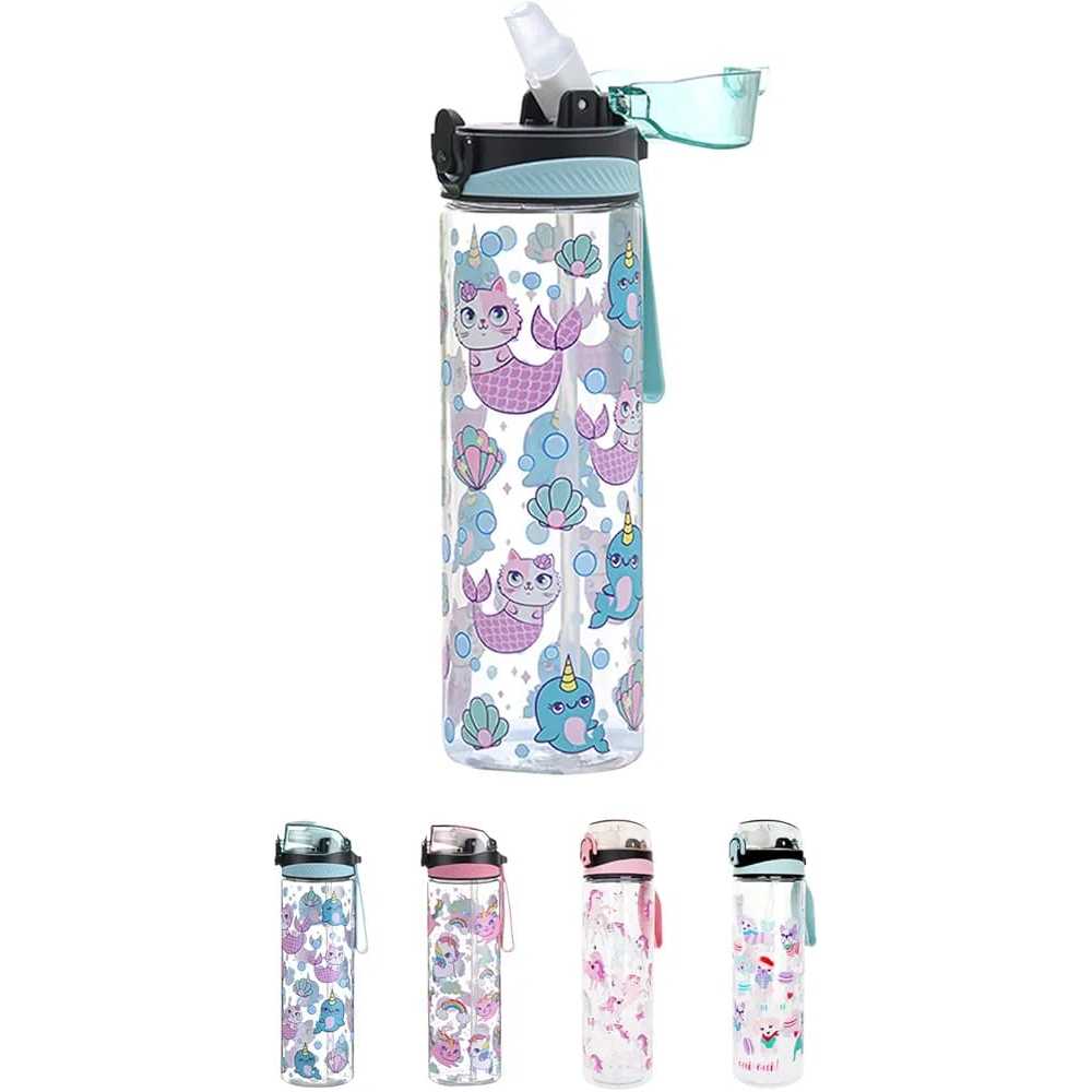 ASEMKAJKT - Botol Air Untuk Anak Sekolah Laki - Laki dan Perempuan Anti Tumpah / Botol MInum Anak Lu