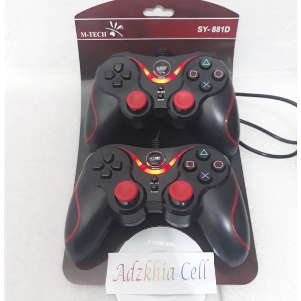 Promo Adzkhiacell Gamepad STICK PC USB DOUBLE JOYSTICK DUAL Controller INFERNO SY881S USB pc game jo