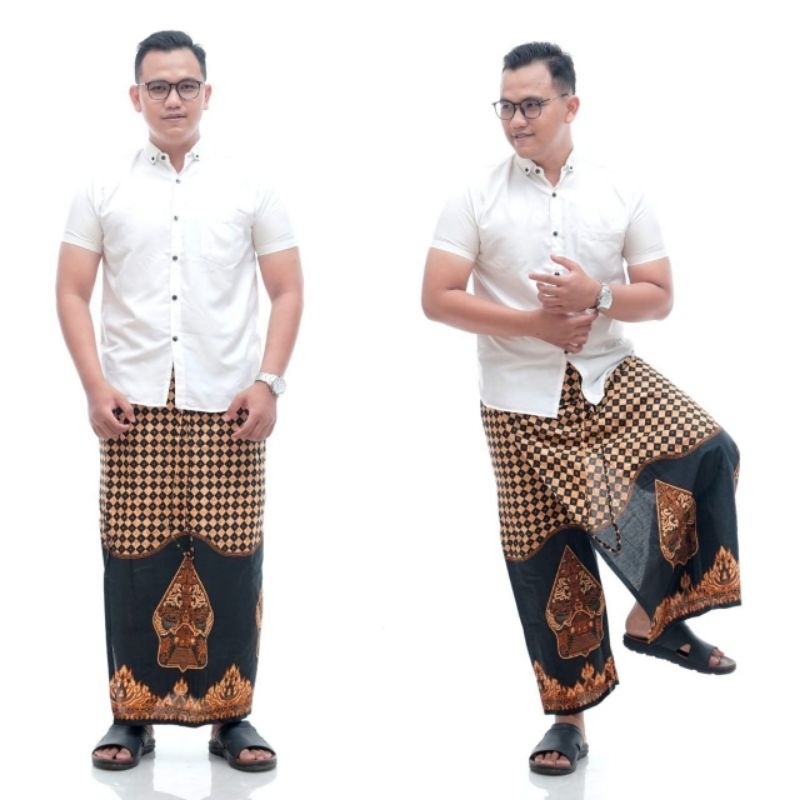 SARUNG CELANA GUNUNGAN WAYANG DEWASA BATIK HALUS