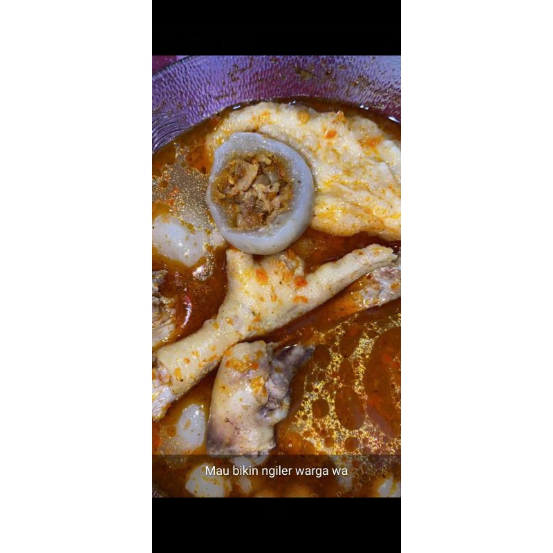 

Baso aci tulang rangu pedas