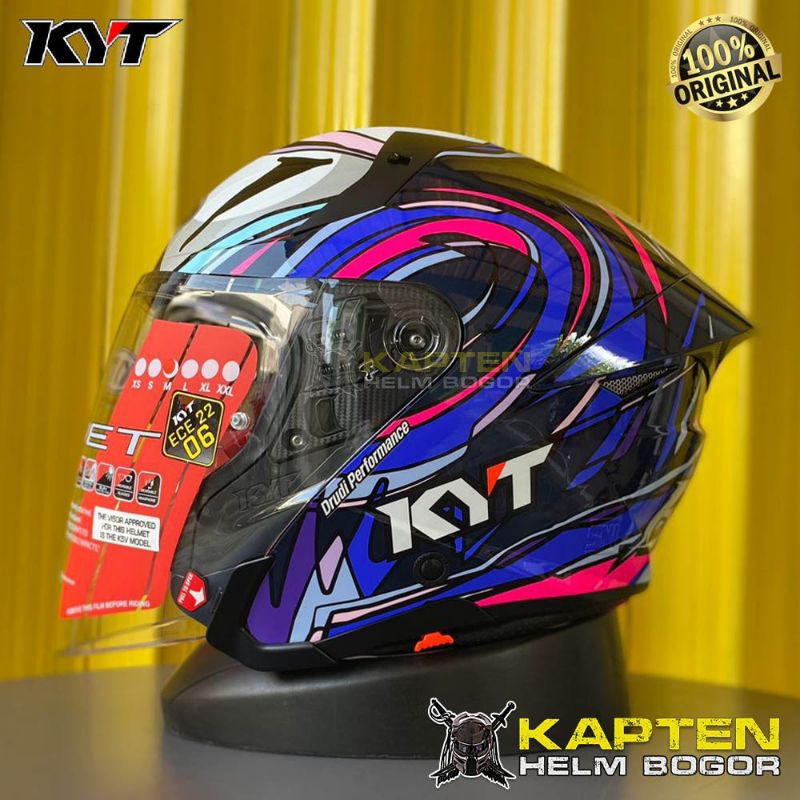 Helm KYT TTR Jet Bastianini GP Edition