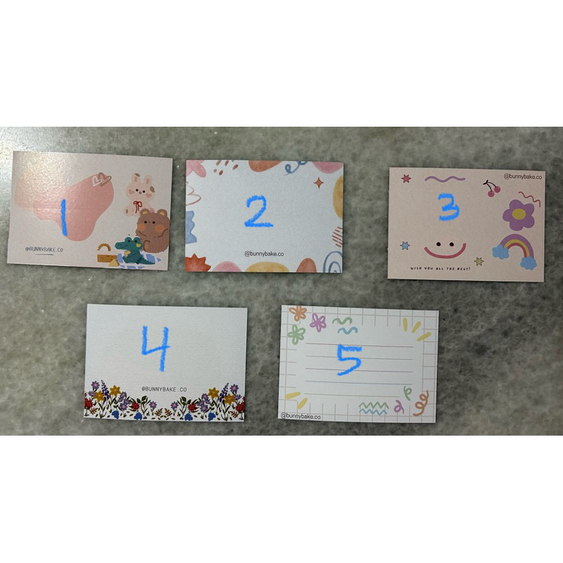 

EXTRA GREETINGS CARD/THANK YOU CARD