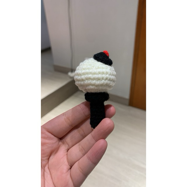 Army bomb crochet / army bomb gantungan kunci