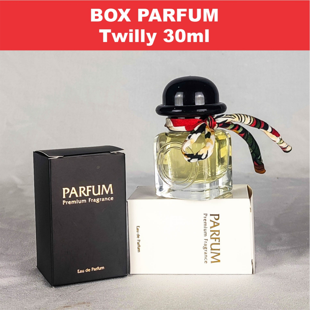 

Kemasan Kotak Parfum Box Parfum Kemasan Parfum 30 ml model twilly