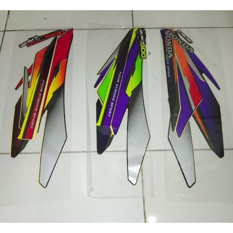 Striping motor / les tangki GL PRO 1997 / 1998 Neotech