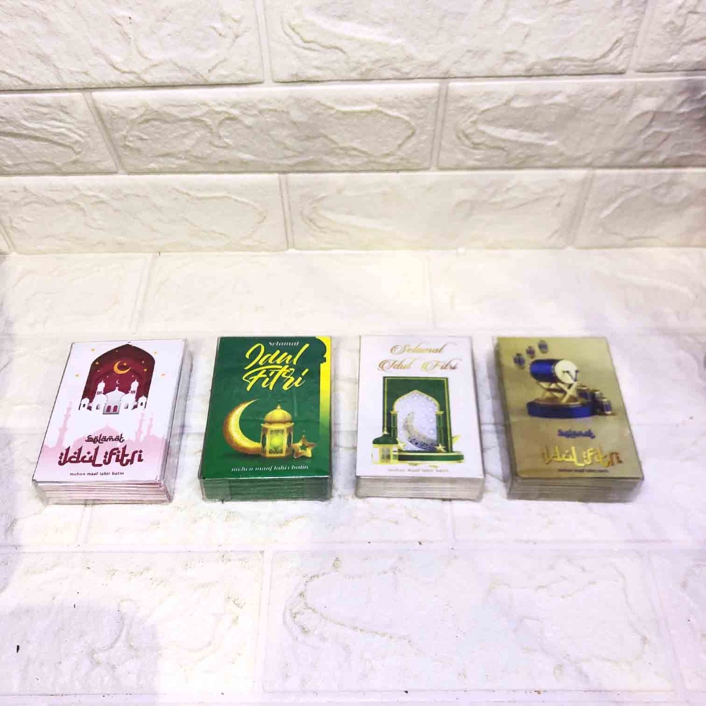 

DAHSYAT Angpao Lebaran Indah Mewah Ukuran 1 x 65 cm isi 5 pcs