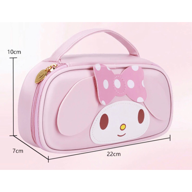 

Kotak Pensil / Tempat Pensil Kain Sanrio / Kuromi / Cinnamonroll / Melody