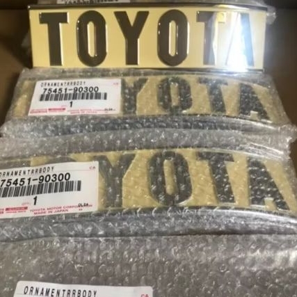 Emblem Toyota Hardtop 2F