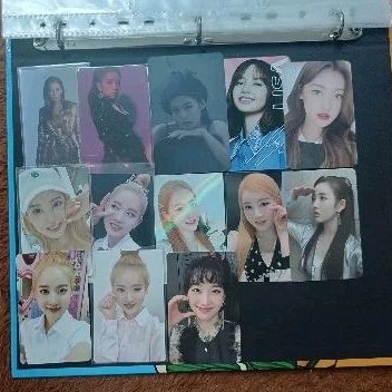 album photocard pc blackpink stayc lisa jisoo jennie sieun sumin heartcheeck square up welcoll 2020 