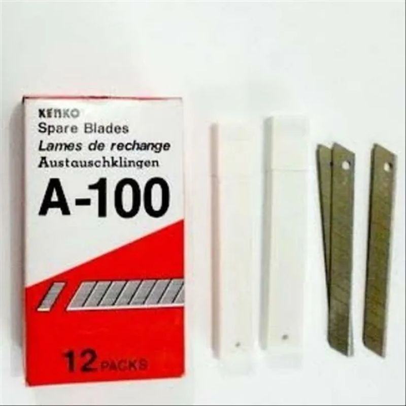 

Isi Cutter Kecil Kenko A 100 | Refill Spare Blade | Kater A - 100