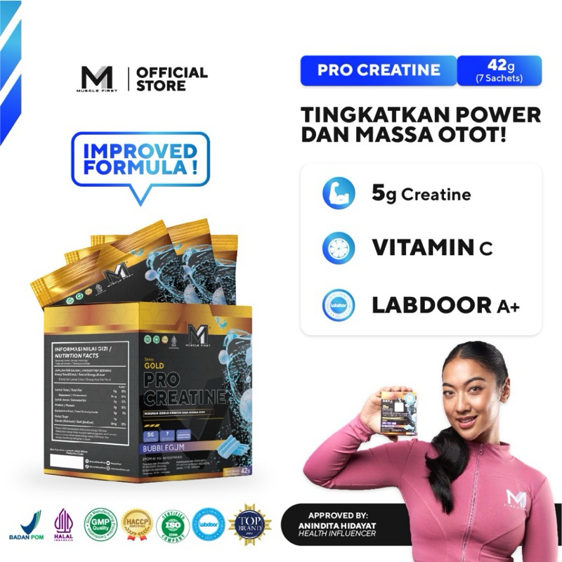 MUSCLEFIRST PRO CREATINE BOX 42gr