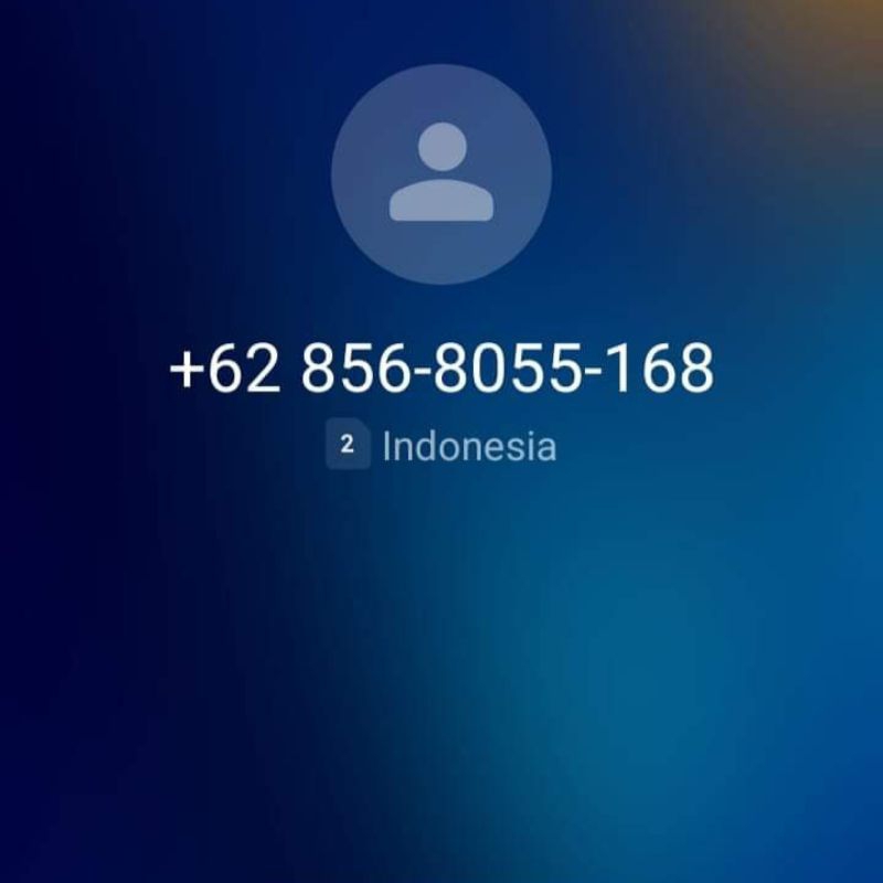 Nomor Cantik Perdana Indosat M3 Pasca Bayar Pra Bayar 0856 8055 168 Seri Ilufa
