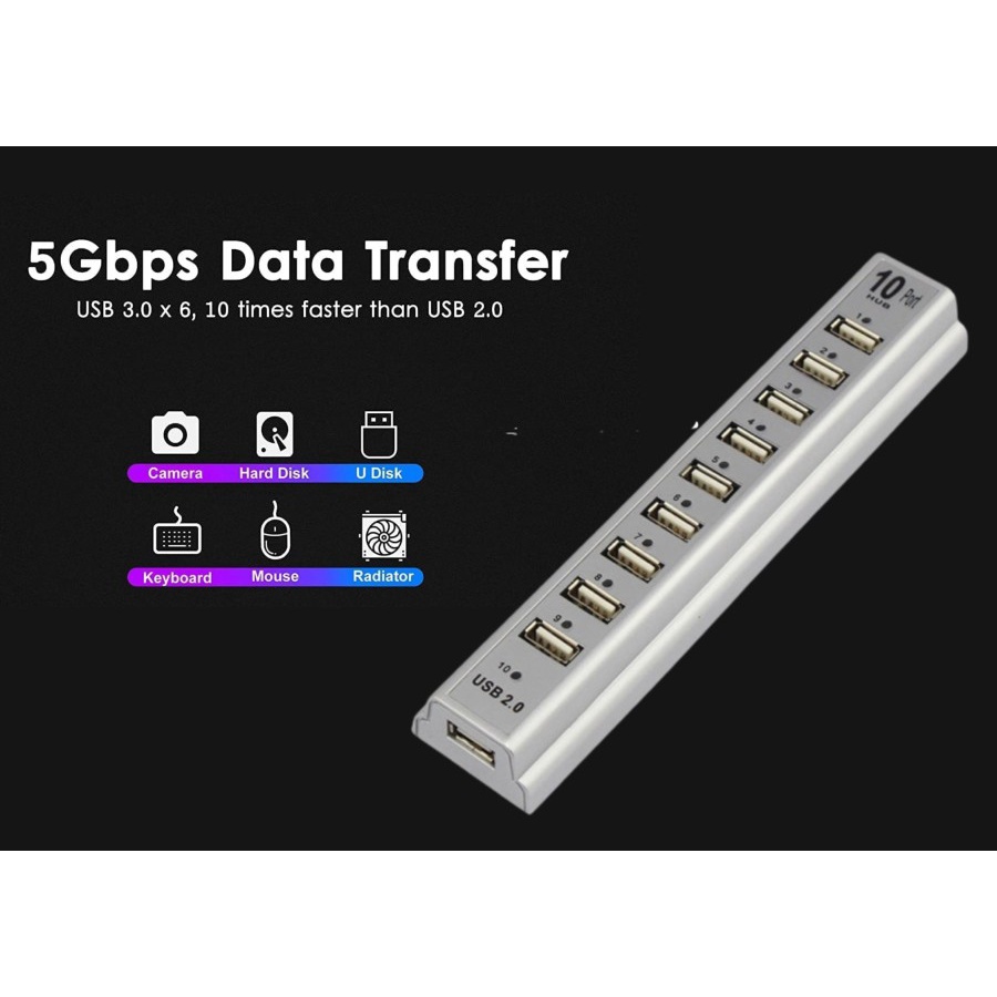 PROMO TERGILA USB HUB 1 port usb hub 1port adaptor usb 2 hub 1 port adaptor Usb Hub 1 Port Hi Speed 