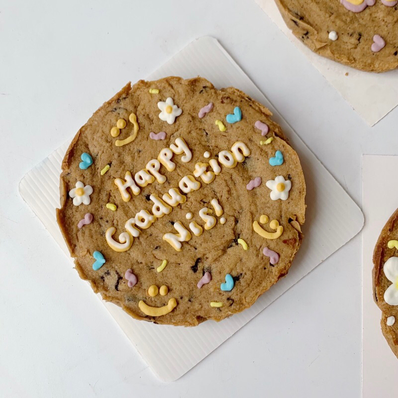 

[Whispers] Beary Puffs Cookie Cake / Birthday Cookies / Giant Cookies