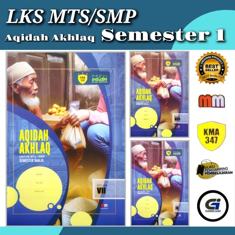 Lks Aqidah Akhlak Mts Kelas 7,8,9 Semester 1 l ihsan