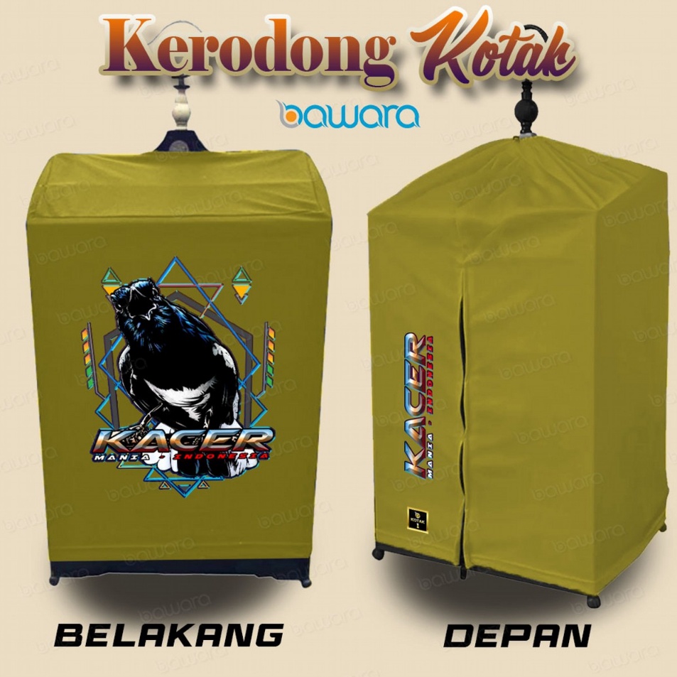 Penjualan Terbaru  SK Kerodong Krodong Sangkar Burung penutup sangkarKotak No 1 2 3 Gambar Kacer Cen