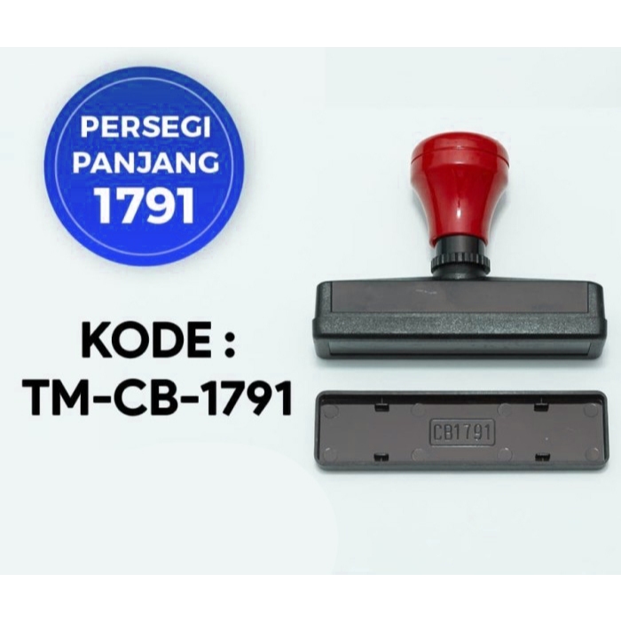 

GROSIR Gagang Flash Stamp PERSEGI PANJANG 1791 (17x91mm) -TM-CB-1791