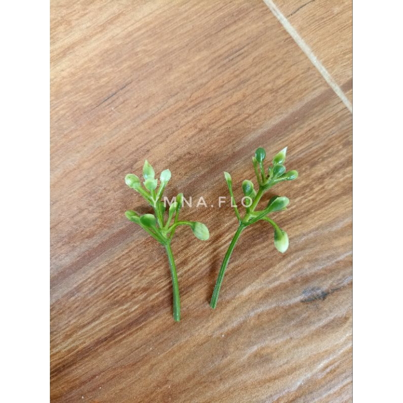 bunga plastik kecil bahan hias mahar