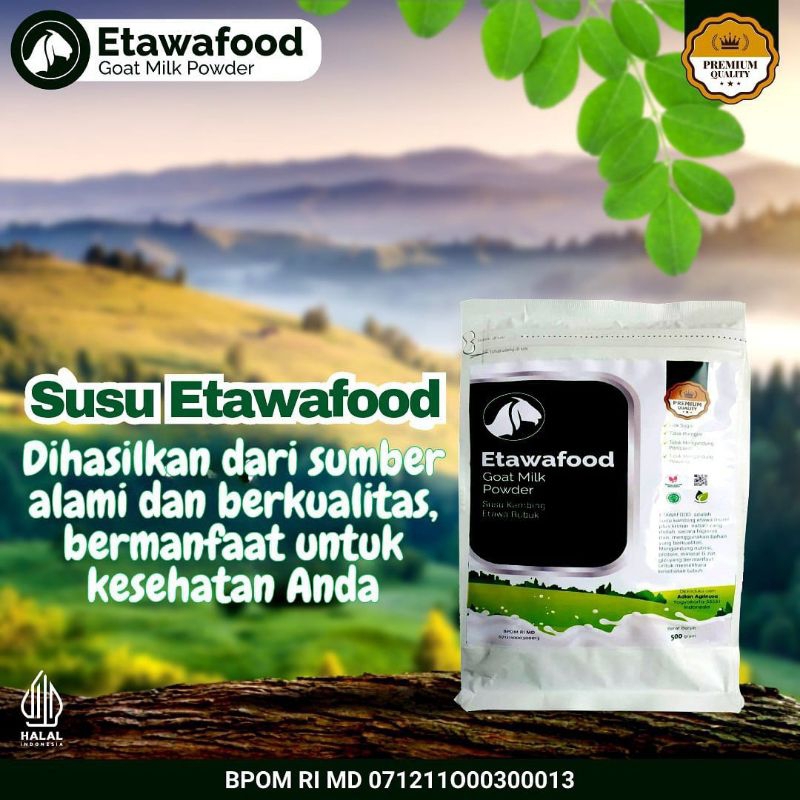 

ETAWAFOOD susu etawa berkualitas 500grm