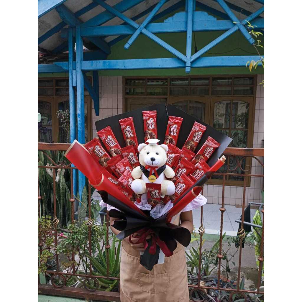 

buket goodtime jumbo boneka wisuda buket graduation buket kelulusan bucket goodtime