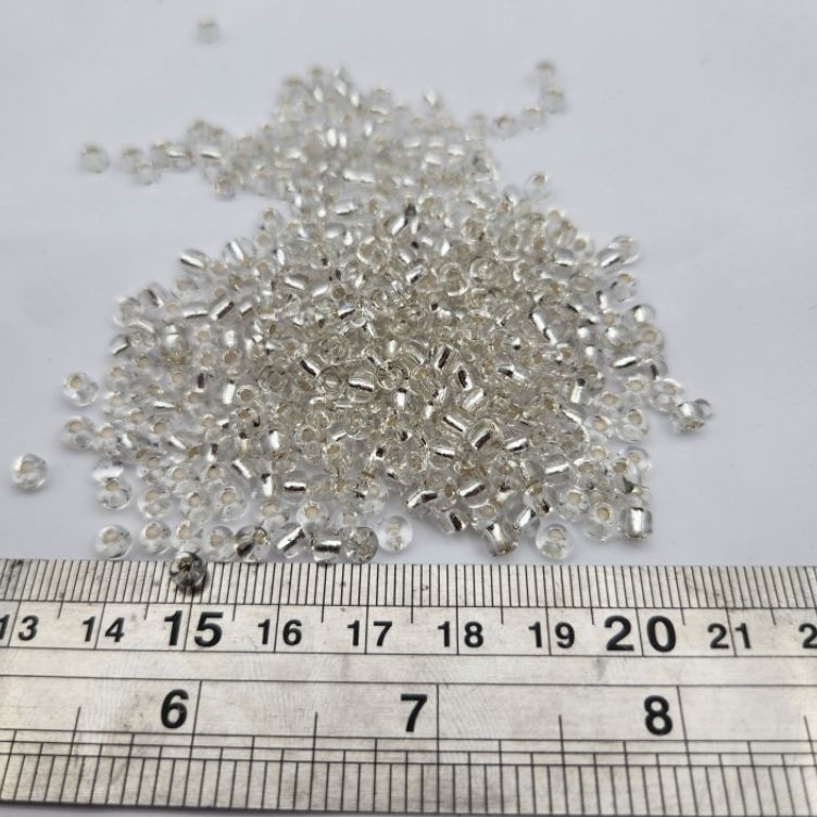 Spesial Update  MOTE PASIR JUMBO JEPANG PASIR JEPANG UKURAN 6O PER 1 GRAM WARNA GOLD EMAS DAN SILVER