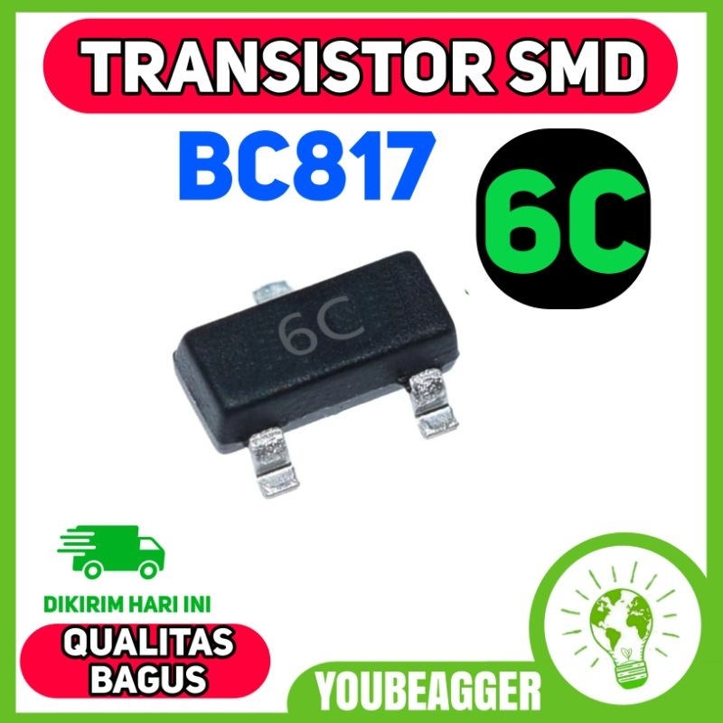 6C Transistor 6c BC817 smd