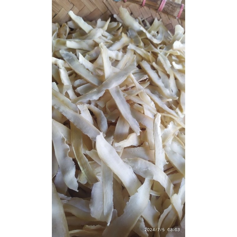 

Manggleng keripik ketela mentah original organik siap goreng 500gram