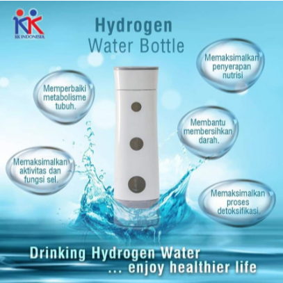 KK Hydrogen Water Bottle KK/IZUMIO/ALAT TES HYDROGEN Sinbisu Alkaline Water Stick Hasilkan Air Hydro