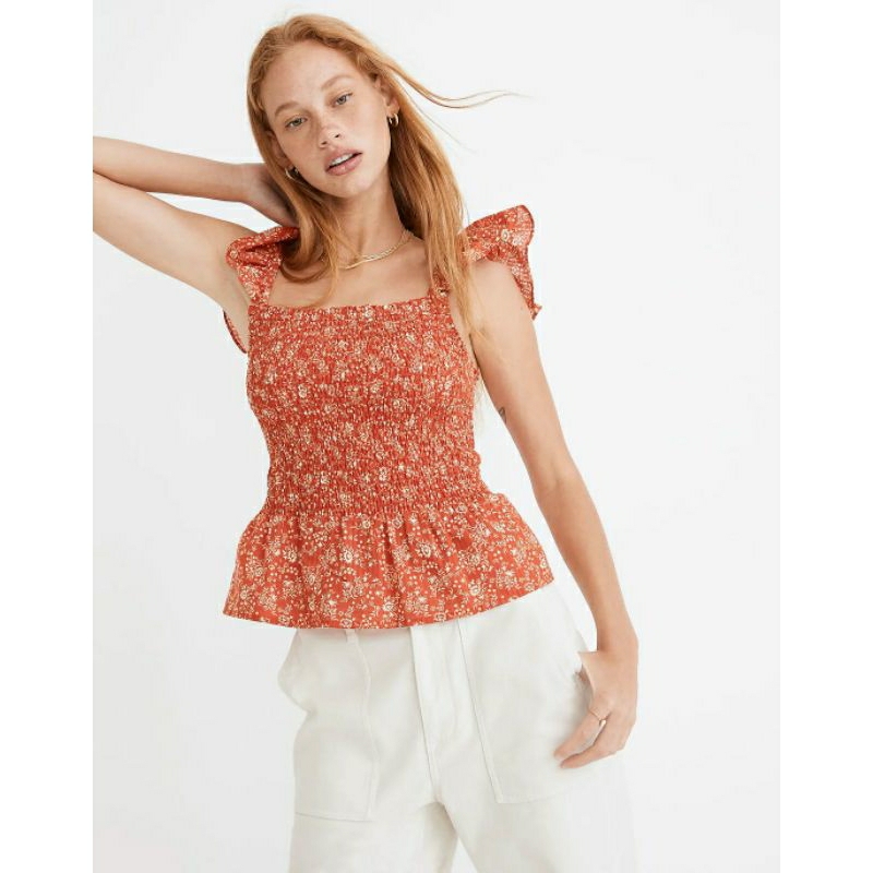 Tanktop Smocked Peplum Y2K Kekinian | Kode MDW