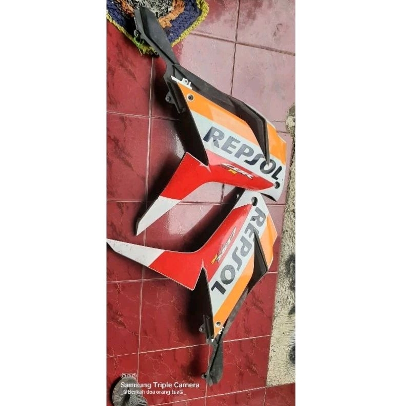 fairing sayap cbr 150 r new facelite repsol original seken