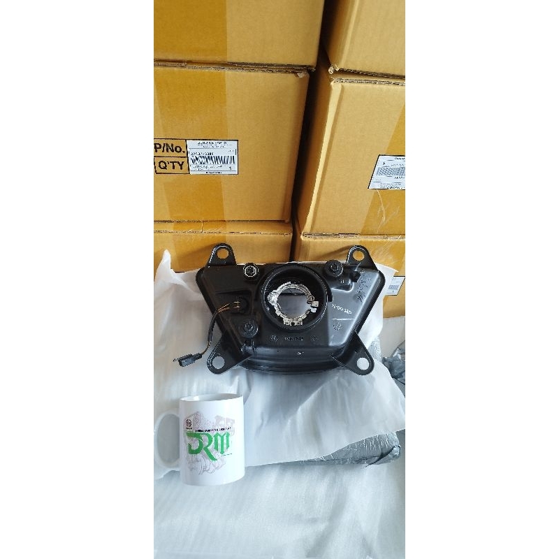 lampu depan reflektor ninja rr old original