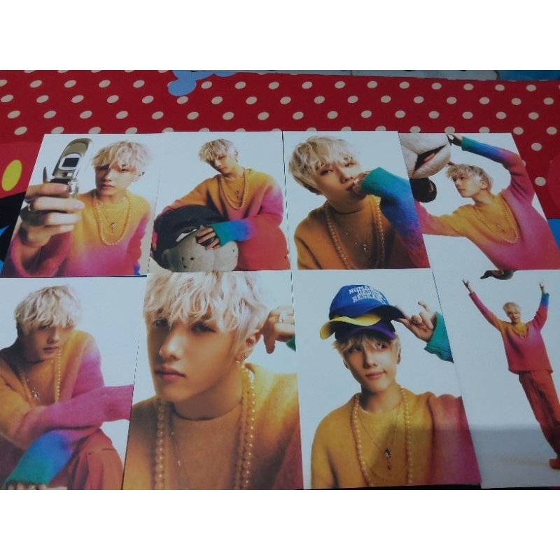 postcard book jisung nct dream merch jisung beatbox