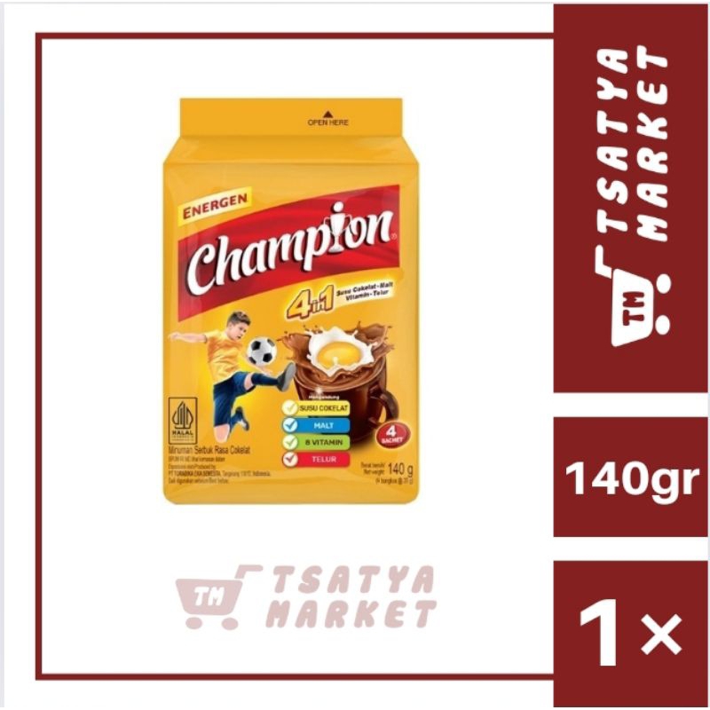 

ENERGEN CHAMPIONS COKLAT MINUMAN CEREAL