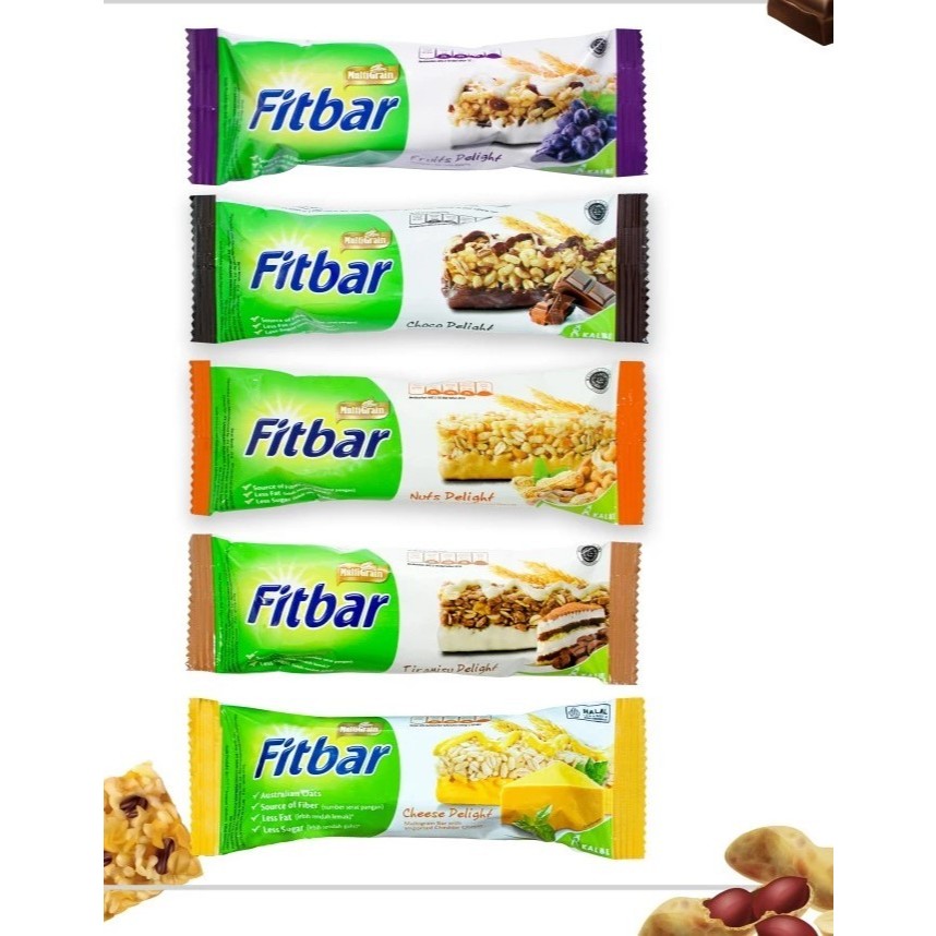 

Fitbar Snack Bar Multigrain 20gr