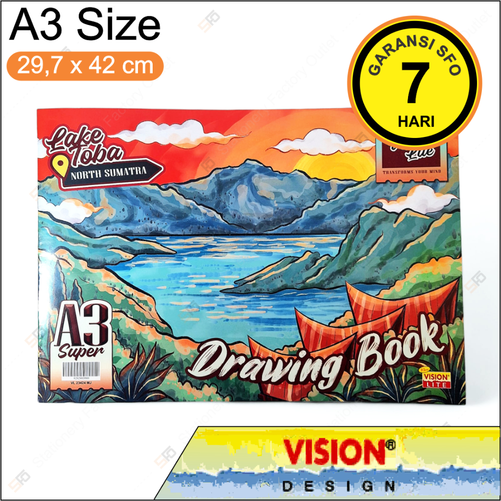 

Buku Gambar A3 Vision Satuan - Lite Version