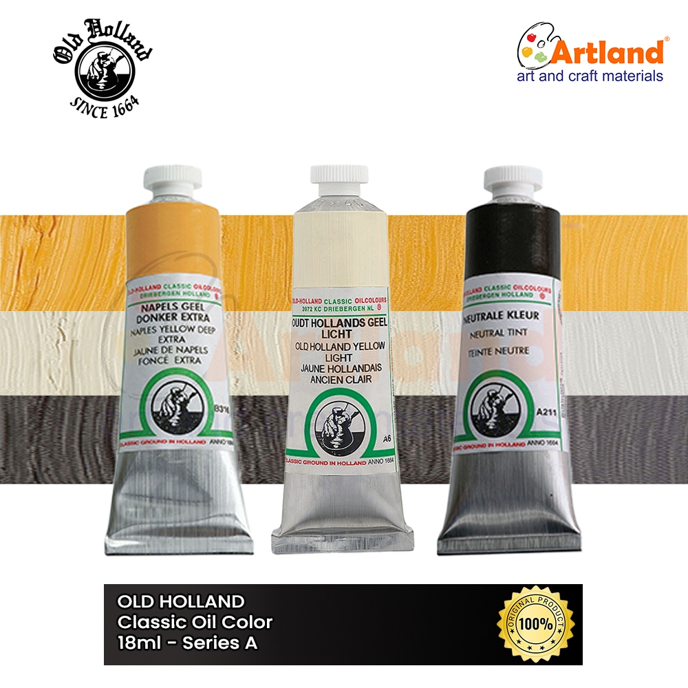 

Old Holland Classic Oil Color 18ml - Series A
