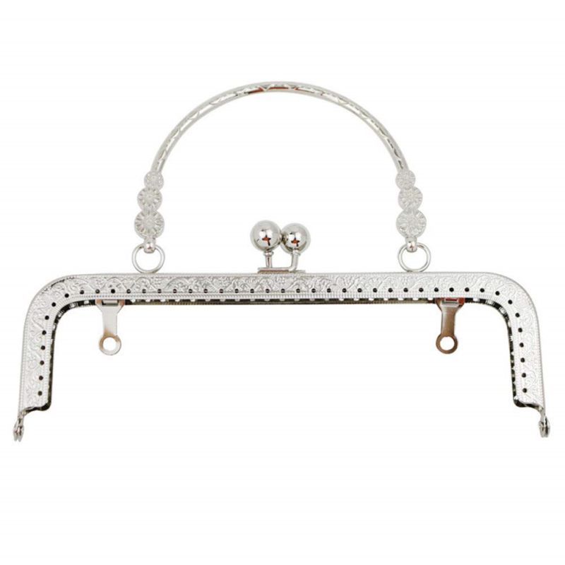 TERMURAH Behel Tas 20cm Frame Behel Tas Rajut Frame Gagang Behel Tas